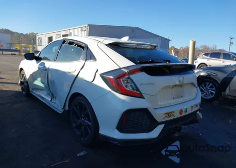 2017 Honda Civic Sport из США, поврежденный, VIN SHHFK7H45HU221691